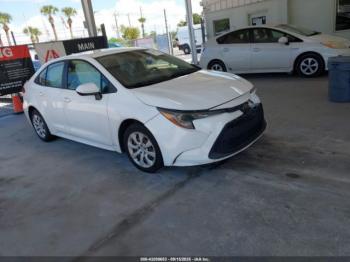  Salvage Toyota Corolla