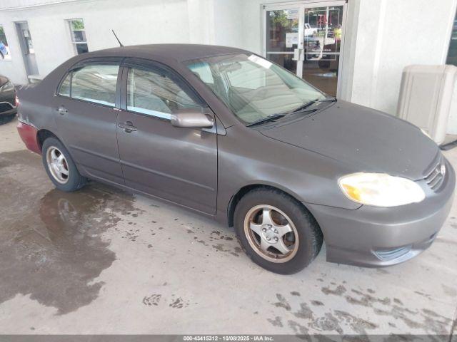  Salvage Toyota Corolla