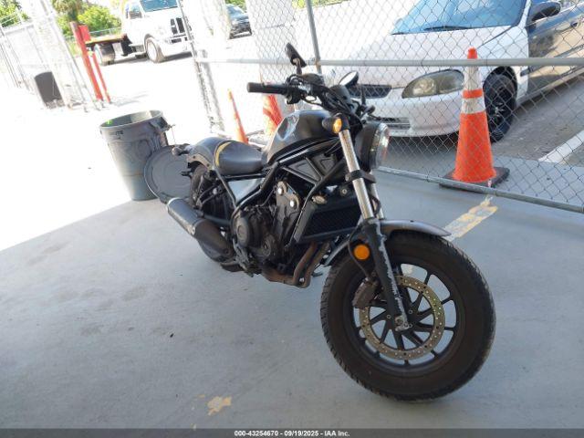  Salvage Honda Cmx500