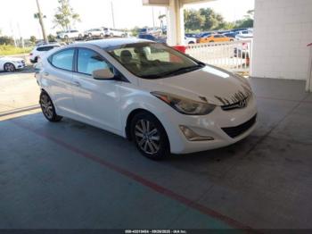  Salvage Hyundai ELANTRA