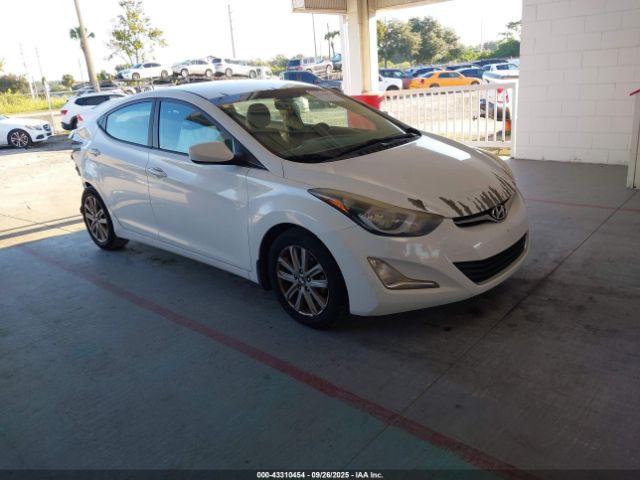  Salvage Hyundai ELANTRA