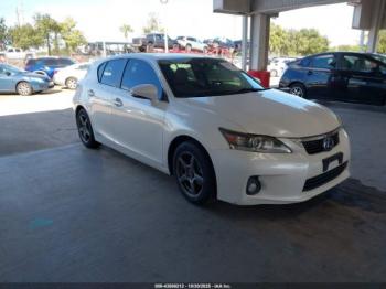  Salvage Lexus Ct
