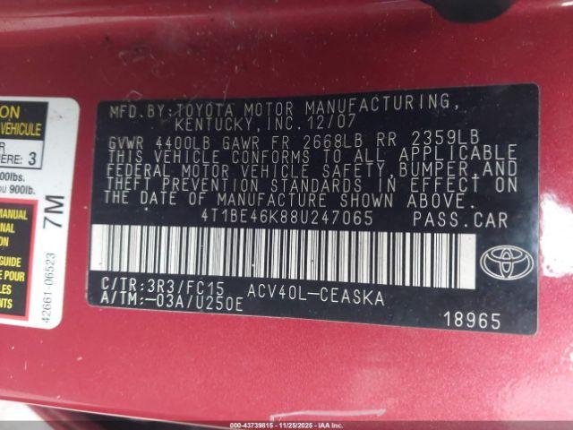 Toyota Camry Image 9