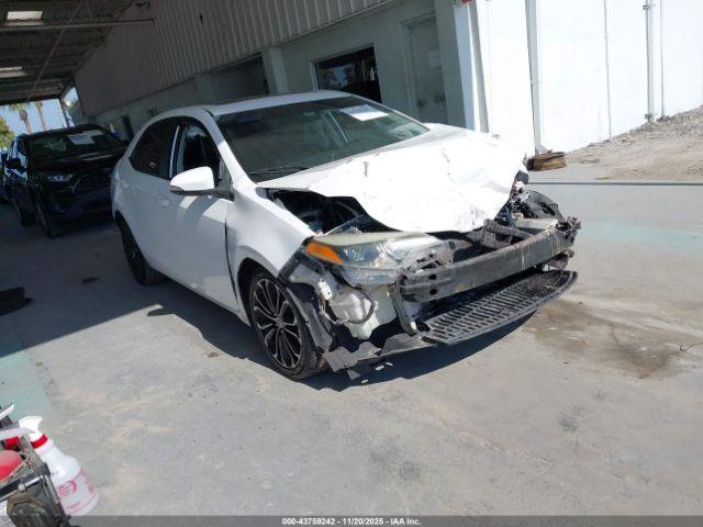 Salvage Toyota Corolla