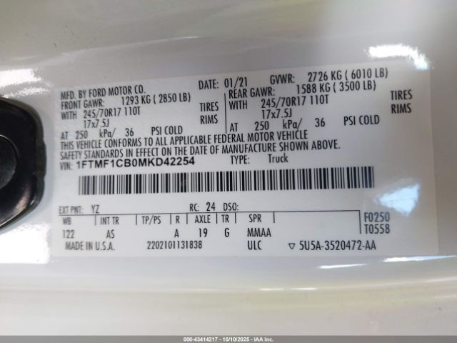 Ford F-150 Xl Image 10