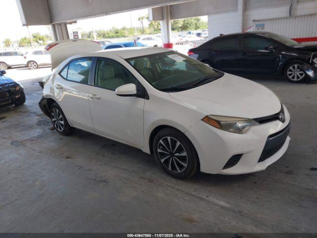  Salvage Toyota Corolla