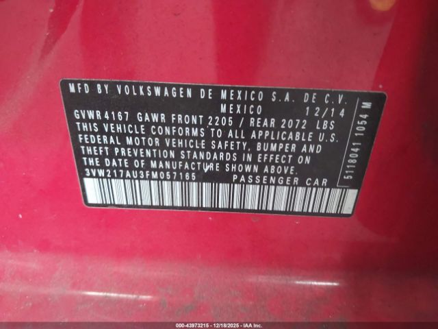 Volkswagen Golf Tsi S 4-door Image 10