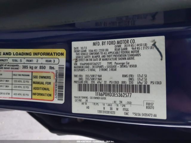 Ford Fusion Se Image 8