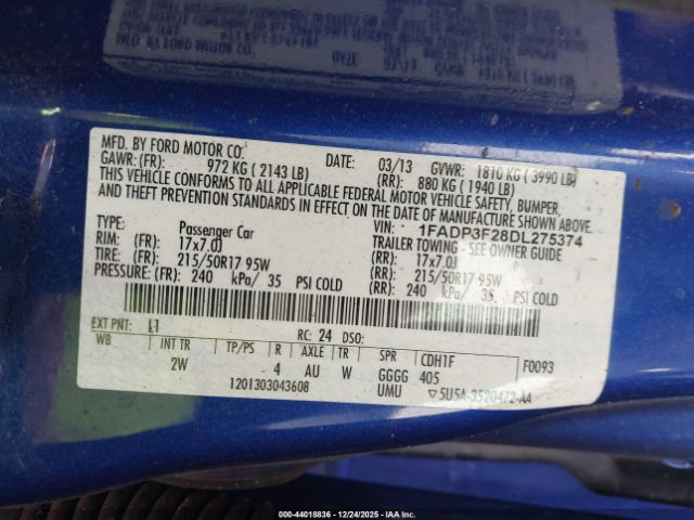 Ford Focus Se Image 9