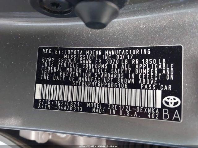 Toyota Corolla Le Image 16