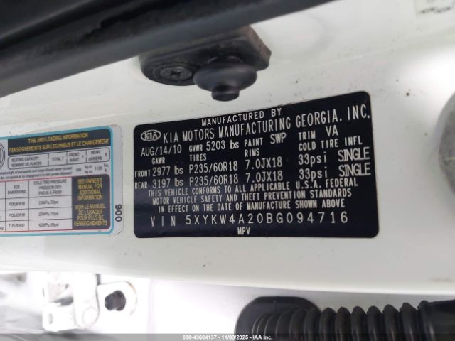 Kia Sorento Sx V6 Image 13