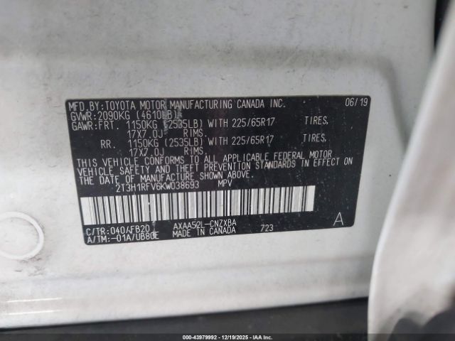 Toyota RAV4 Le Image 7