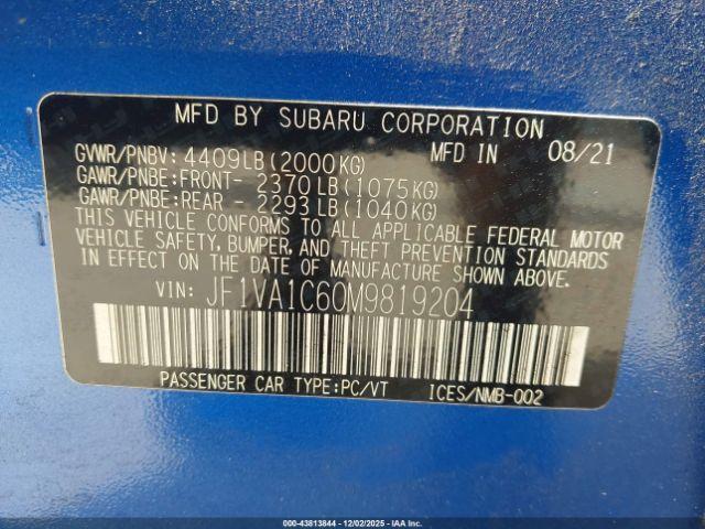 Subaru WRX Premium Image 14