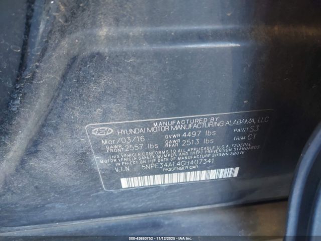 Hyundai SONATA Limited Image 13