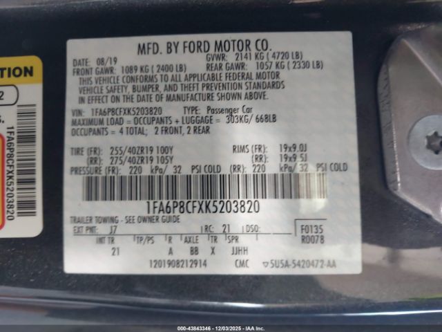 Ford Mustang Gt Image 7