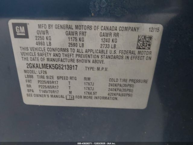 GMC Terrain Sle-1 Image 15