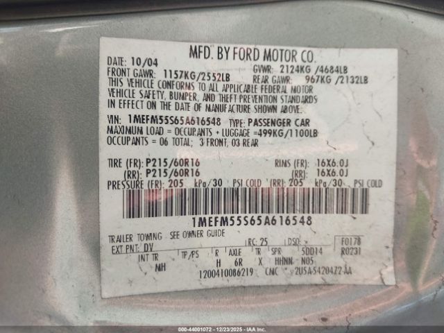 Mercury Sable Ls Image 7