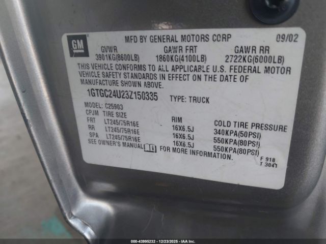 GMC Sierra 2500 Sle Image 13