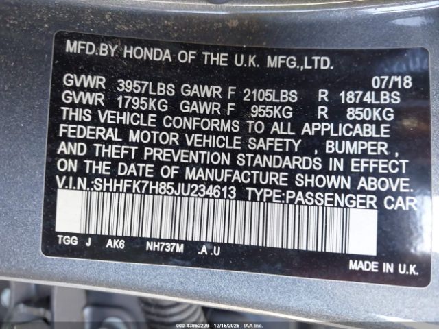 Honda Civic Ex-l Image 6