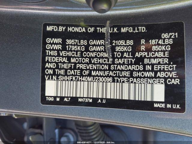 Honda Civic Sport Image 13