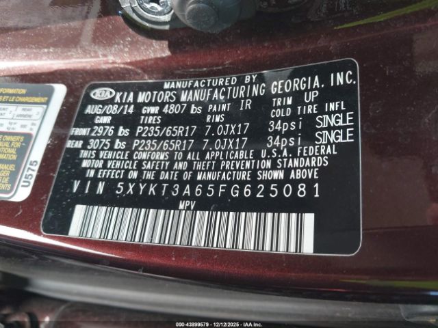 Kia Sorento Lx Image 8