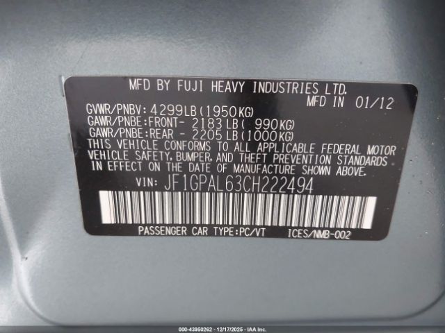 Subaru Impreza 2.0i Sport Premium Image 11