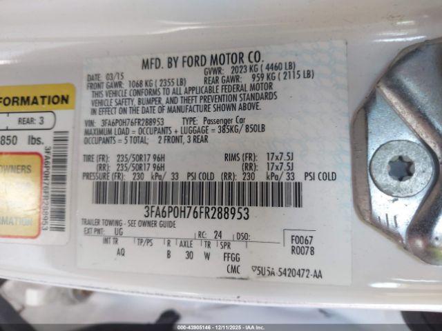 Ford Fusion Se Image 9