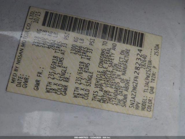 Nissan Murano S Image 8