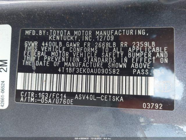 Toyota Camry Se Image 10