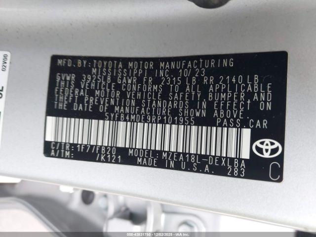 Toyota Corolla Le Image 13