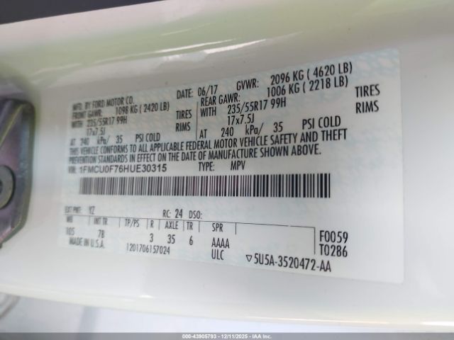 Ford Escape S Image 16