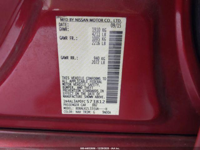 Nissan Altima 2.5 Sv Image 6