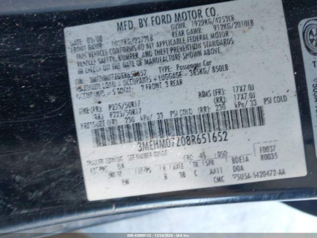 Mercury Milan I4 Image 4