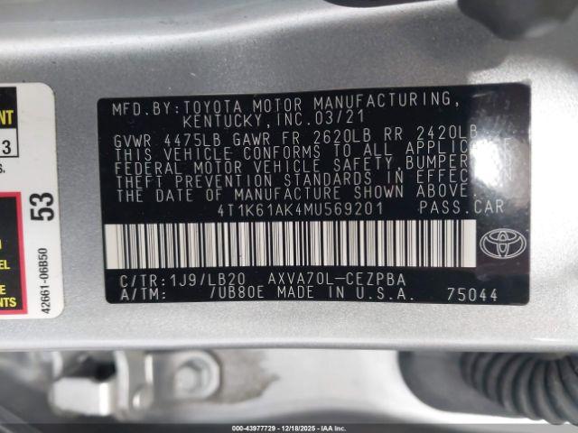 Toyota Camry Xse Image 15
